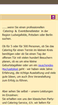 Mobile Screenshot of partyservice-bley.de